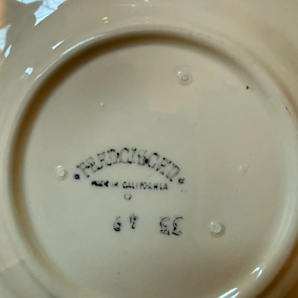 Franciscan Desert Rose Cup and Saucers - Picture 4 of 4